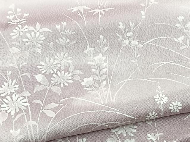 平和屋着物■訪問着 秋草文 暈し染め 正絹 逸品 BAAY5959yc