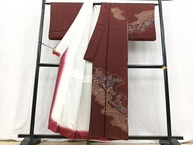 平和屋着物■訪問着 辻が花 正絹 逸品 BAAY5975yc