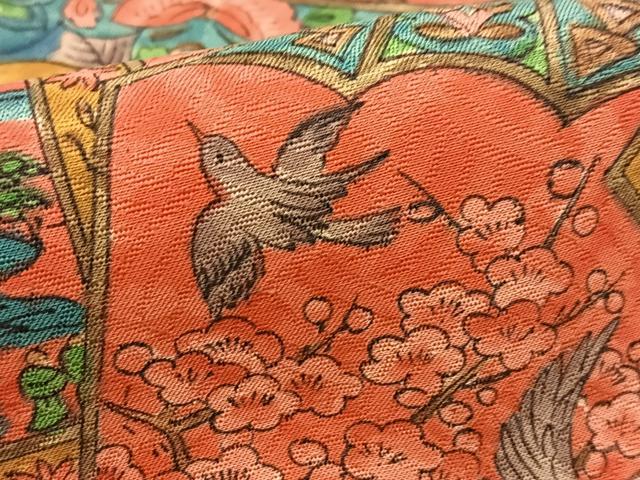 平和屋着物■上質な小紋 陶器動物風景文 正絹 逸品 BAAY5985yc