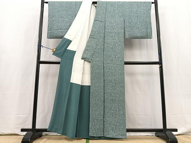 平和屋着物●江戸小紋 鳥獣戯画 正絹 逸品 BAAY5988yc