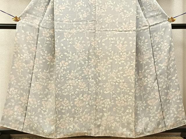 平和屋着物■訪問着 枝椿 正絹 逸品 BAAY6019hj