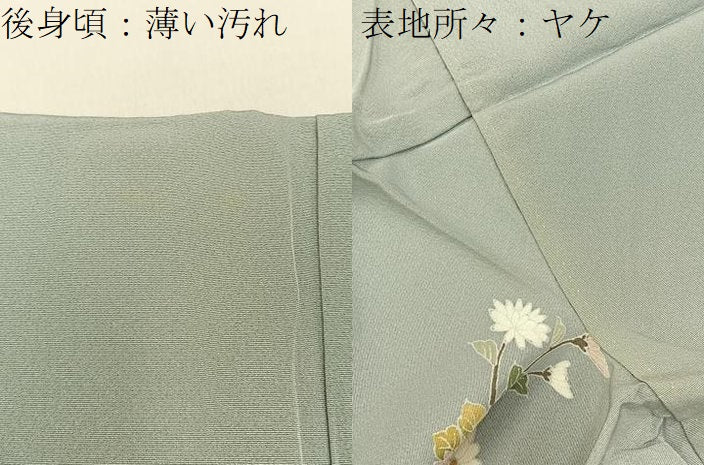 平和屋着物■訪問着 花筏 暈し染め 金銀彩 正絹 逸品 BAAY6040hj