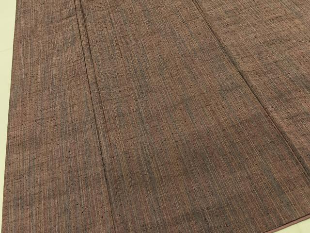 平和屋着物■上質な紬 縞 正絹 逸品 BAAY6053hj