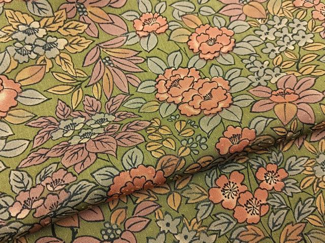 平和屋着物■上質な小紋 草花尽くし 正絹 逸品 BAAY6061hj