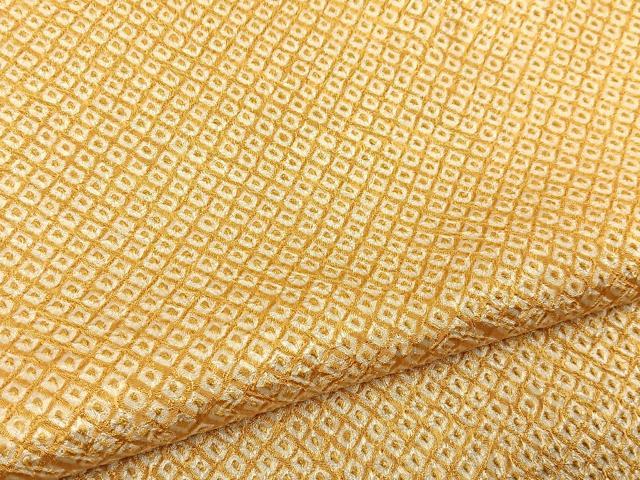 平和屋着物■大変加工の良い総絞り小紋 正絹 逸品 BAAY6066hj