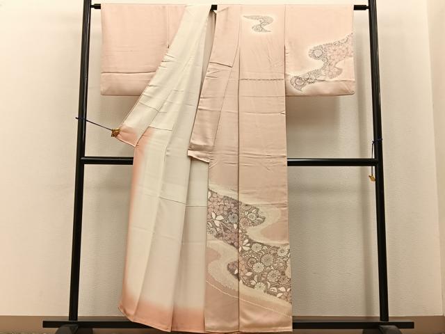 平和屋着物■訪問着 辻が花 正絹 逸品 BAAY6080hj