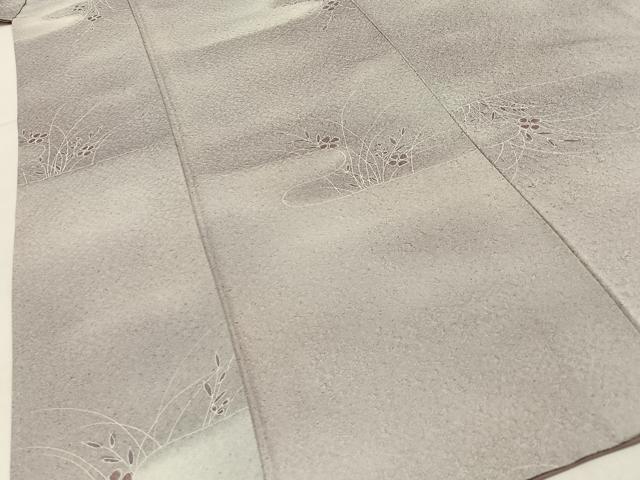 平和屋着物■上質な小紋 草花文 暈し染め 正絹 逸品 BAAY6081hj