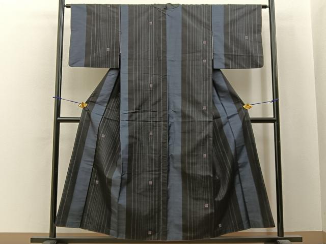 平和屋着物■本場大島紬 9マルキ 花間道 正絹 逸品 BAAY6097hj