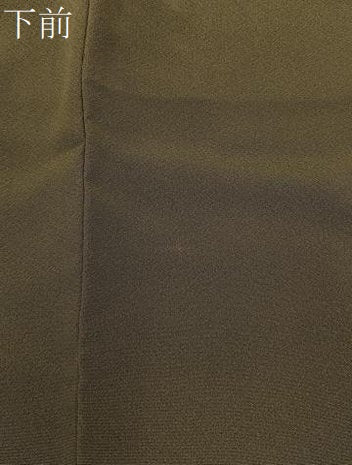 平和屋着物●訪問着 刺繍 短冊秋草文 暈し染め 金彩 正絹 逸品 BAAY6102hj