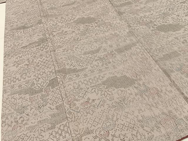平和屋着物■上質な紬 万寿菊 正絹 逸品 BAAY6116hj