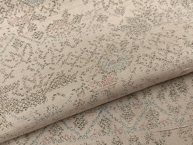 平和屋着物■上質な紬 万寿菊 正絹 逸品 BAAY6116hj