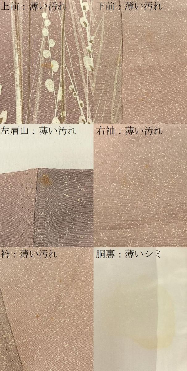 平和屋着物■訪問着 薄 暈し染め 金彩 正絹 逸品 BAAY6124hj