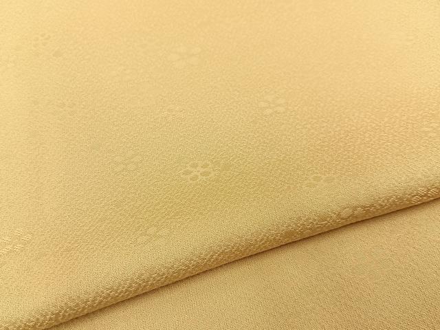 平和屋着物●上質な色無地 作家物 梅地紋 砥粉色 正絹 逸品 BAAY6154hj