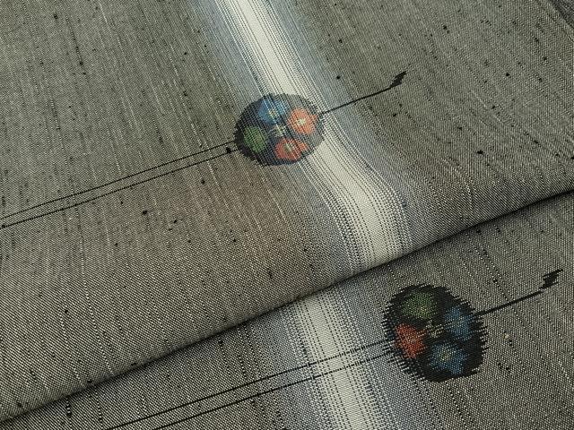 平和屋着物■上質な紬 簪 正絹 逸品 BAAY6218hj