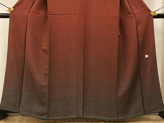 平和屋着物■訪問着 作家物 鹿の子文様 正絹 逸品 BAAY6219hj