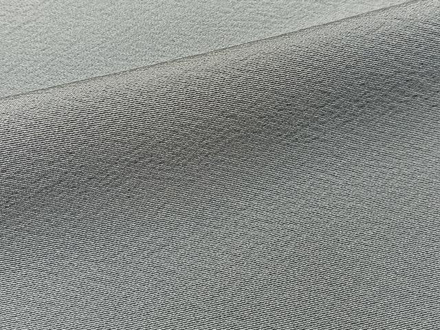 平和屋着物●上質な色無地 灰青色 ロング丈 正絹 逸品 BAAY6245hj
