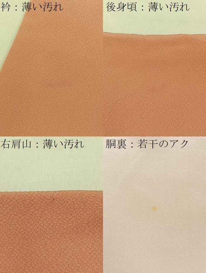 平和屋着物■上質な色無地 作家物 深支子色 ますいわ屋扱い 正絹 逸品 BAAY6278hj