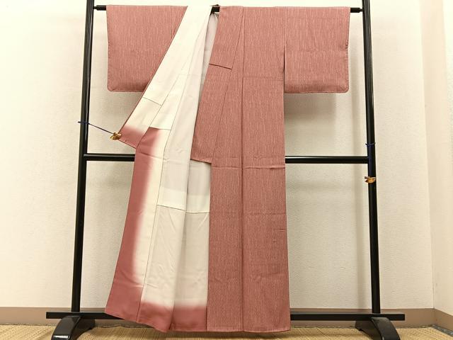 平和屋着物■江戸小紋 竹間道 正絹 逸品 BAAY6299hj