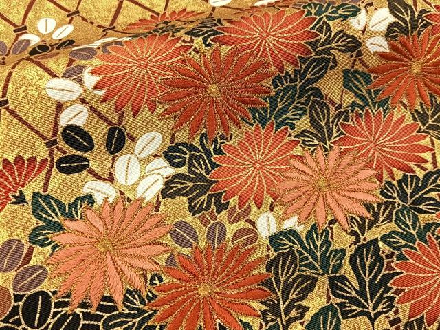 平和屋着物■豪華黒留袖 作家物 駒刺繍 御所車流水花文 金彩 正絹 逸品 BAAY6311hj