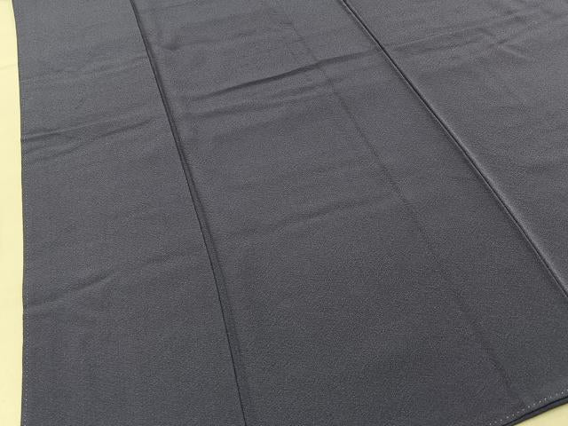 平和屋着物■上質な色無地 藤煤竹色 正絹 逸品 BAAY6338hj