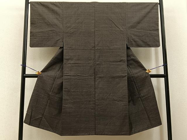 平和屋着物■男性 本場大島紬 100亀甲 総詰め 正絹 逸品 BAAY6345hj