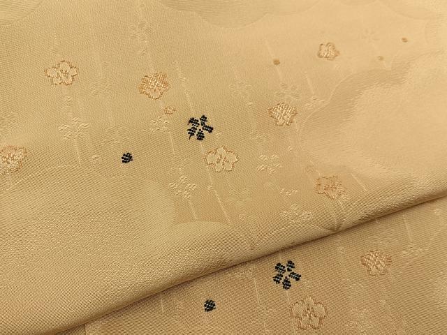 平和屋着物■上質な小紋 梅 正絹 逸品 未使用 BAAY6377hj
