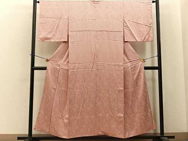 平和屋着物■江戸小紋 花菱文 正絹 逸品 BAAY6416hj