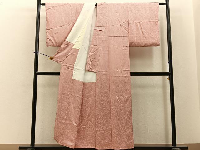 平和屋着物■江戸小紋 花菱文 正絹 逸品 BAAY6416hj