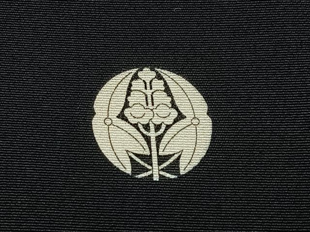 平和屋着物■豪華黒留袖 作家物 駒刺繍 双鶴鬘帯松文 金銀彩 正絹 逸品 BAAY6433hj