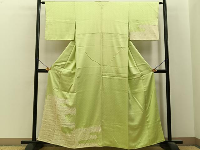 平和屋着物■訪問着 絞り エ霞文 正絹 逸品 BAAY6487hj