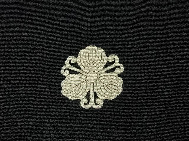 平和屋着物■豪華黒留袖 総刺繍 飛鶴屏風松文 金糸 正絹 逸品 BAAY6525hj