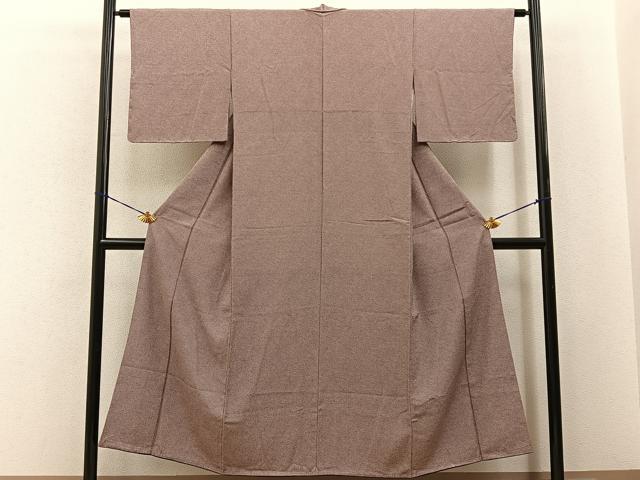 平和屋着物■江戸小紋 鹿の子文様 正絹 逸品 未使用 BAAY6572hj