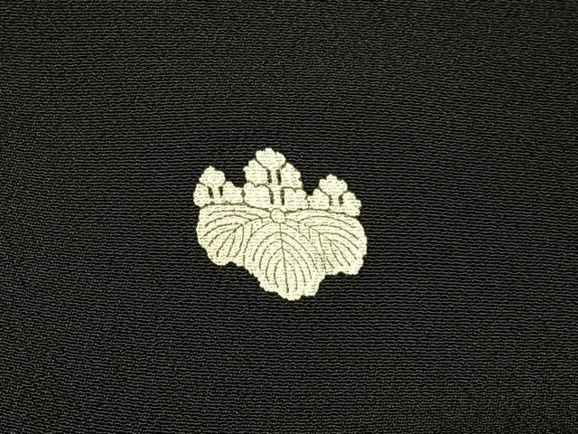 平和屋着物■豪華黒留袖 駒刺繍 雲取吉祥花文 金彩 正絹 逸品 BAAY6649hj