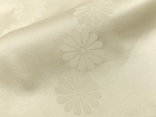 平和屋着物■長襦袢 無双仕立て 菊地紋 正絹 逸品 BAAY6657hj
