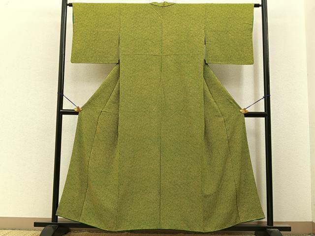 平和屋着物■江戸小紋 花 正絹 逸品 BAAY6673hj