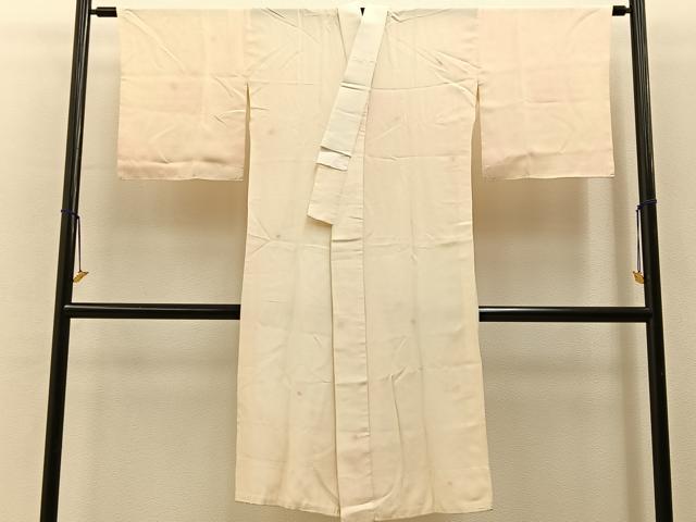 平和屋着物■長襦袢 無双仕立て 草花文 暈し染め 正絹 逸品 BAAY6699hj