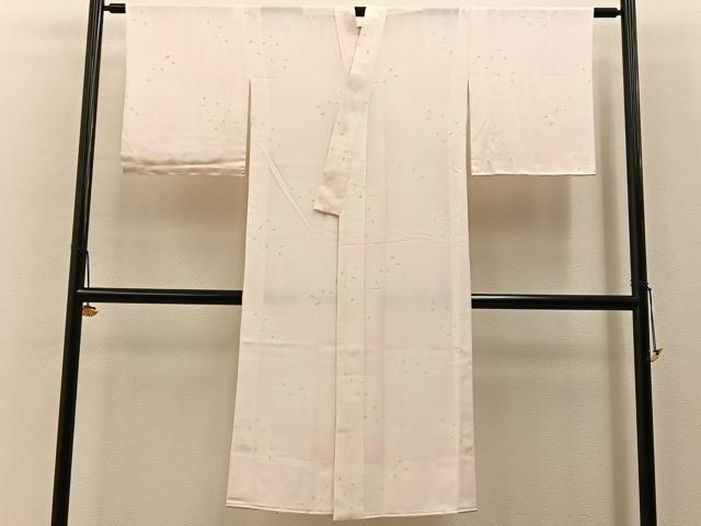 平和屋着物■長襦袢 無双仕立て 扇文 暈し染め 正絹 逸品 BAAY6702hj