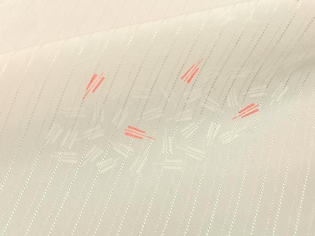 平和屋着物■長襦袢 無双仕立て 扇文 暈し染め 正絹 逸品 BAAY6702hj