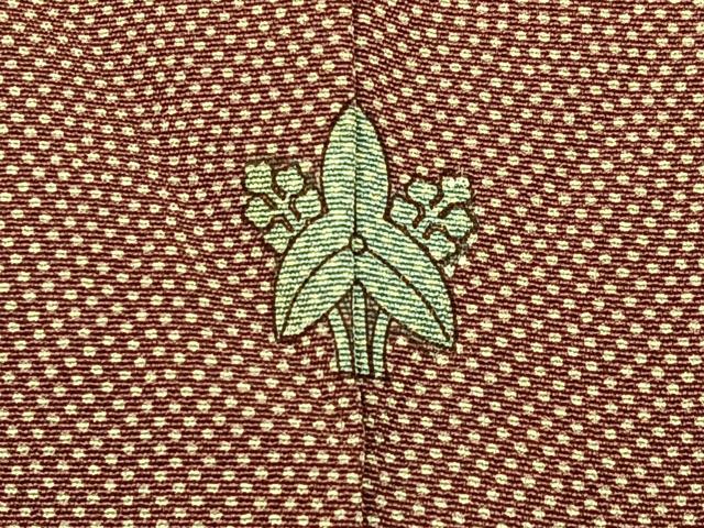 平和屋着物■江戸小紋 立涌文様 正絹 逸品 未使用 BAAY6742hj
