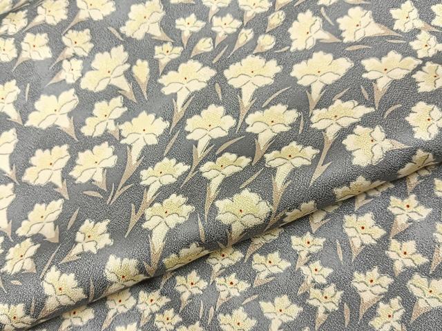 平和屋着物■訪問着 舞花文 正絹 逸品 BAAY6757hj