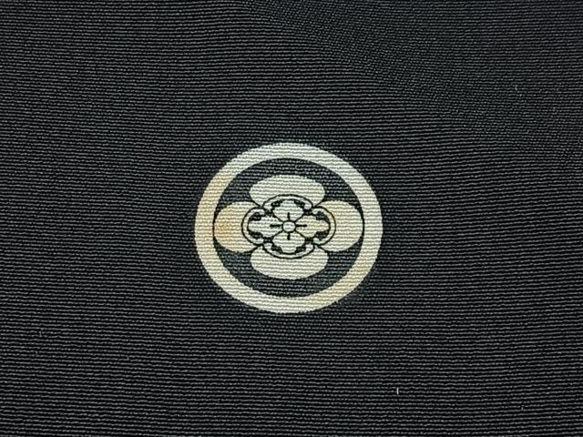 平和屋着物■豪華黒留袖 駒刺繍 扇面短冊花文 金彩 正絹 逸品 BAAY6868hj