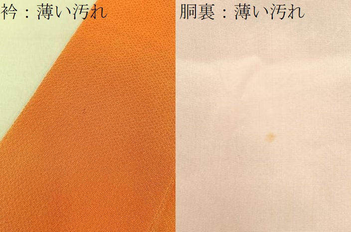 平和屋着物■上質な小紋 霞文 暈し染め 鬼しぼ縮緬 正絹 逸品 BAAY6888hj