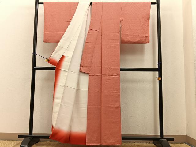 平和屋着物■江戸小紋 七宝文様 鈴乃屋扱い 正絹 逸品 BAAY6944hj