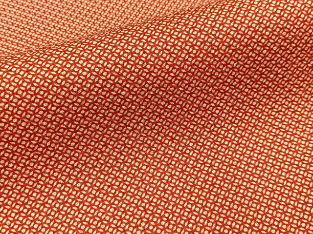 平和屋着物■江戸小紋 七宝文様 鈴乃屋扱い 正絹 逸品 BAAY6944hj