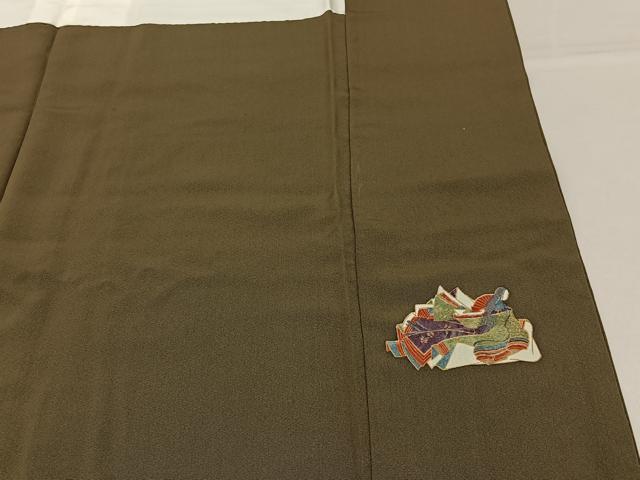 平和屋着物●訪問着 十二単 楽器文 金彩 やまと誂製 ロング丈 正絹 逸品 未使用 BAAY6982hj