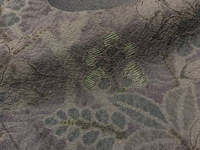 平和屋着物■訪問着 刺繍 辻が花 正絹 逸品 BAAY8006hj