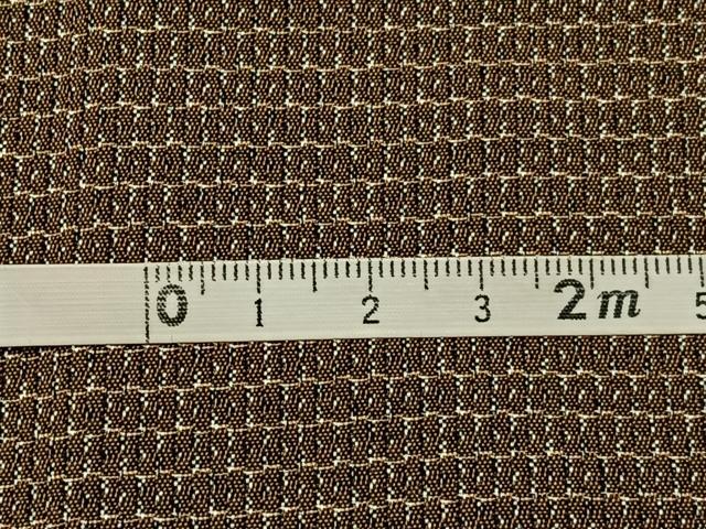 平和屋着物●男性 紬 120亀甲 総詰め 正絹 逸品 BAAY8022hj