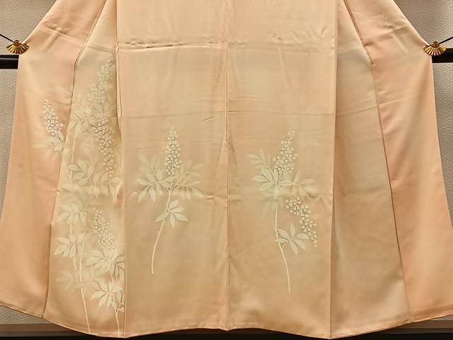 平和屋着物■訪問着 刺繍 南天文 暈し染め 金彩 やまと誂製 正絹 逸品 BAAY8046hj