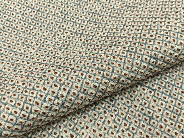 平和屋着物■大変加工の良い総絞り小紋 正絹 逸品 BAAY8152hj