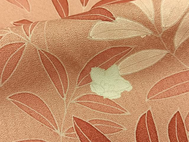 平和屋着物■訪問着 草花文 正絹 逸品 BAAY8154hj